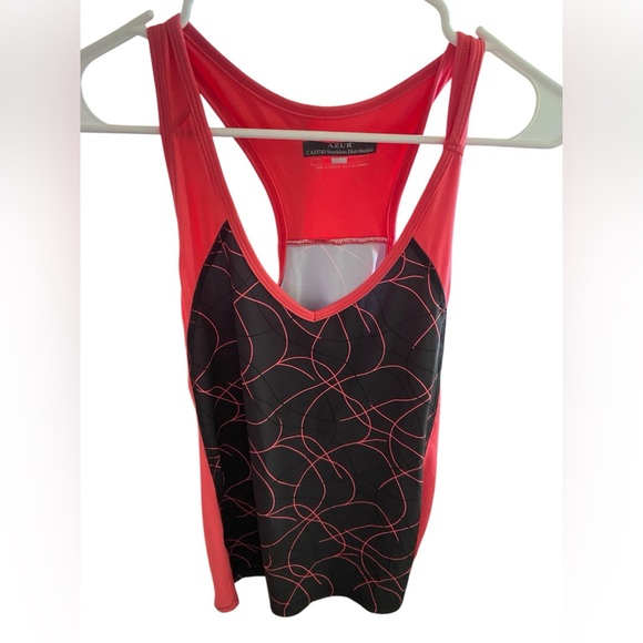 Azur Razorback tank top - Picture 1 of 4